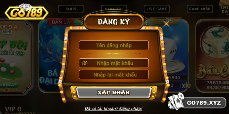 3 Bước Đăng Ký GO789 Thành Công Ngay Lần Đầu Thực Hiện