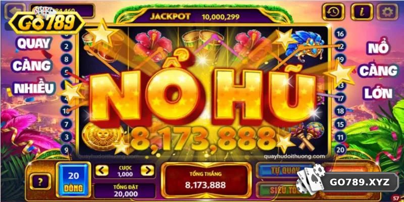 Giới Thiệu GO789 - Thế Giới Giải Trí Đỉnh Cao Nhất 2025 2 Giới thiệu GO789 với sảnh nổ hũ hấp dẫn